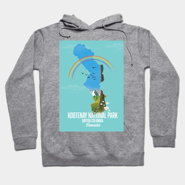 Kootenay, Kootenay National Park Canada Hoodie by nickemporium1